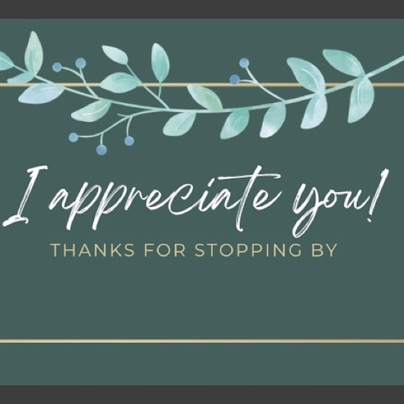 And for taking time to browse my closet. - Picture 1 of 1